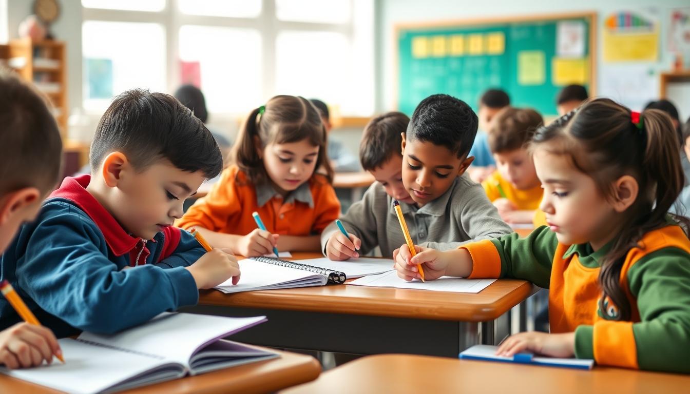 Students and educational resources in a modern learning environment